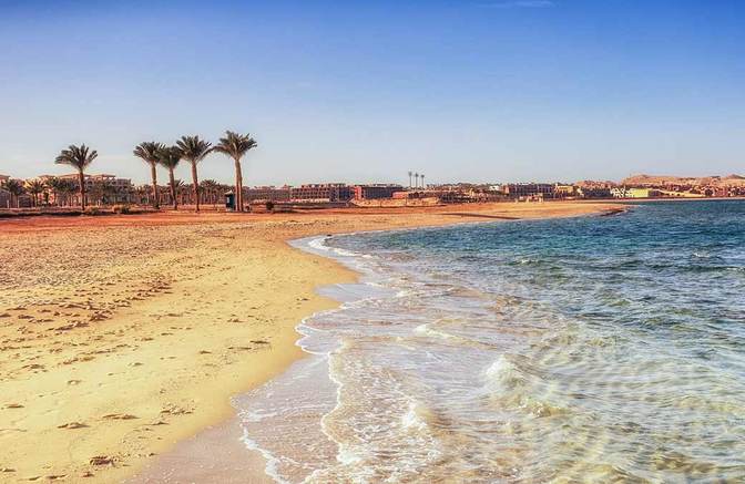 Februar am roten Meer! Die Badebucht Sahl Haseesh, südlich von Hurghada 