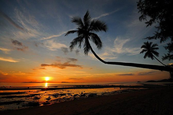 Sonnenuntergang im Paradies  - aufgenommen Mitte April