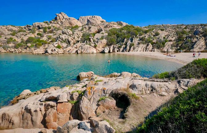 Traumbucht auf der Isola della Maddalena – aufgenommen Anfang Oktober 