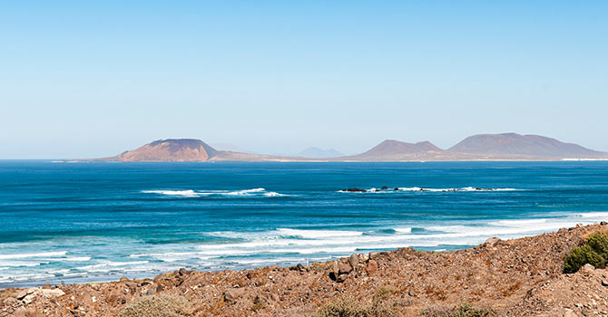 Lanzarote an der wilden Playa Famara