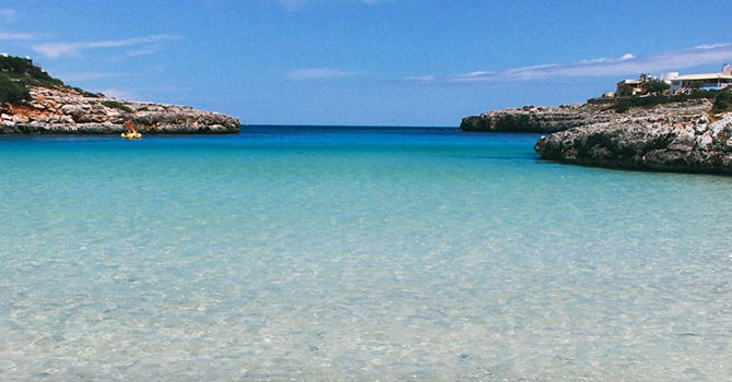 Solche Buchten gibt es immer noch auf Mallorca - Die Cala Marcal im Osten der Baleareninsel