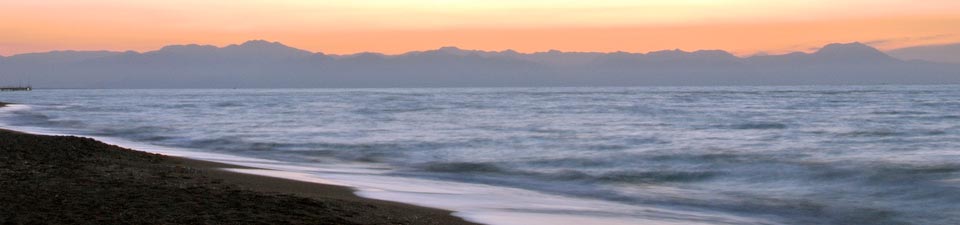 Sonnenuntergang am Strand von Belek - wie aus dem Bilderbuch
