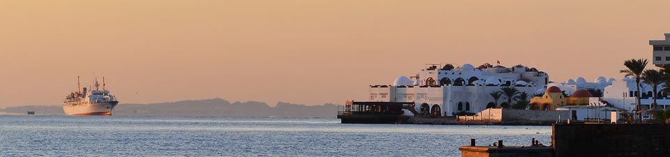 Endlos sonnige Tage am roten Meer vor Hurghada