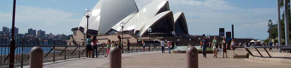 Eine der berühmtesten Gebäude der Welt: Die Oper in Sydney